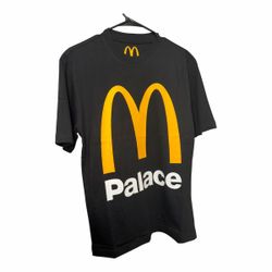 Palace x McDonald’s Graphic T-Shirt Size Small Black Streetwear New No Tags