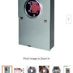 Square D 100 Amp Panel 