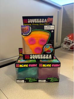 NeeDoh Nice Cube and Pizza