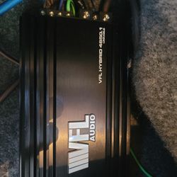 American Bass Vfl 5k Watt Amplifier New 