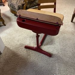 Antique Refurbished Child’s School Desk 