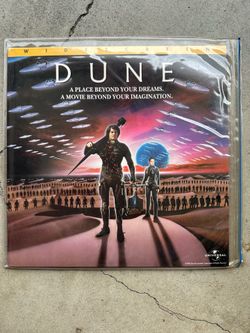 David Lynch's DUNE-1984 (3 Laser Discs) In Original Opened Shrink Wrap LIKE NEW