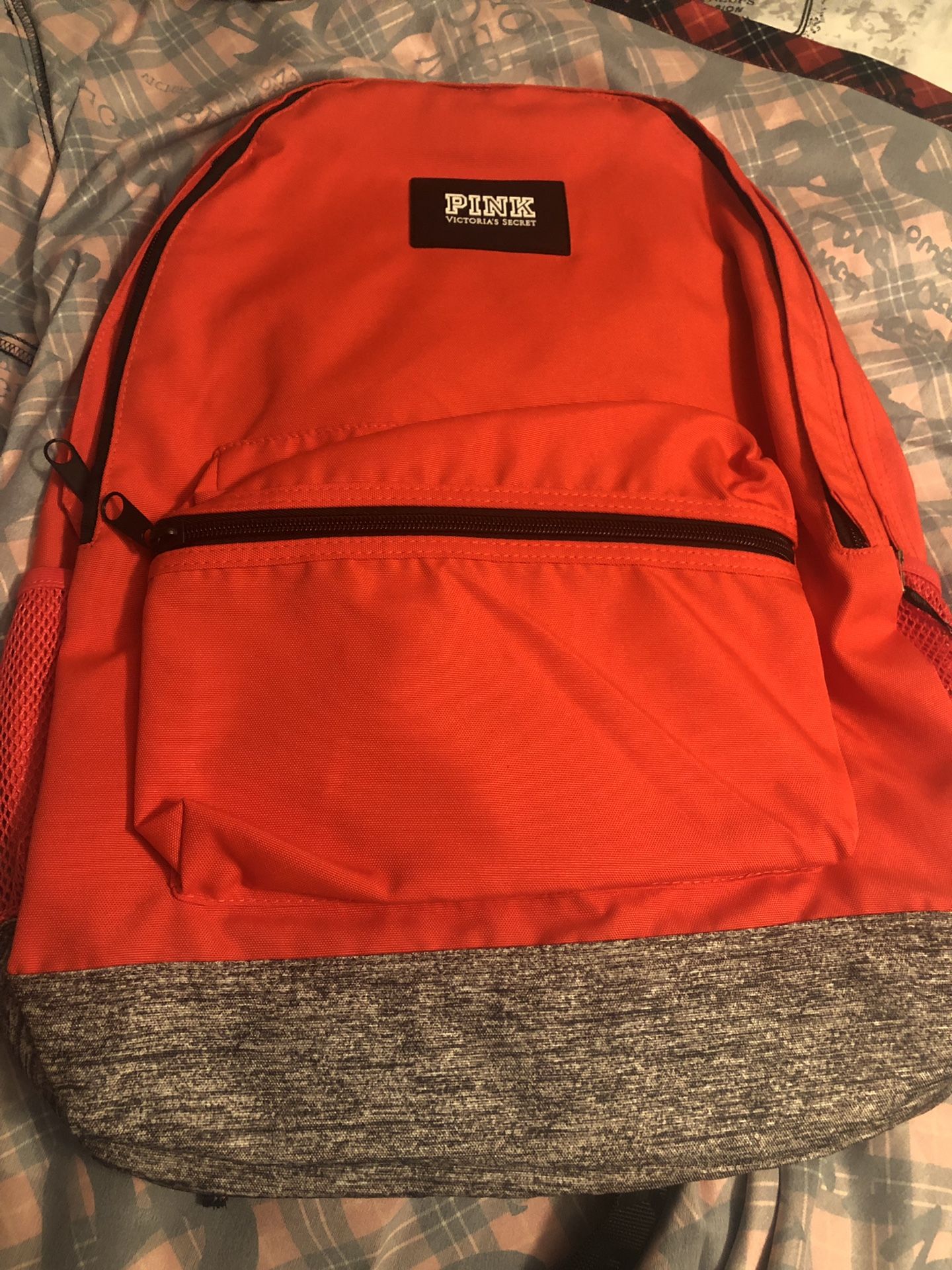 Pink backpack