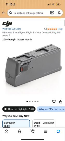 DJI battery