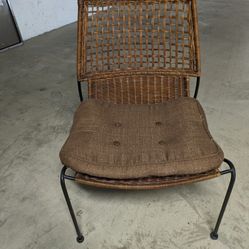 Unique Wicker Accent Chair 
