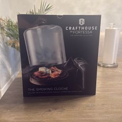 Brand New CraftHouse by Fortessa Smoking Cloche Set