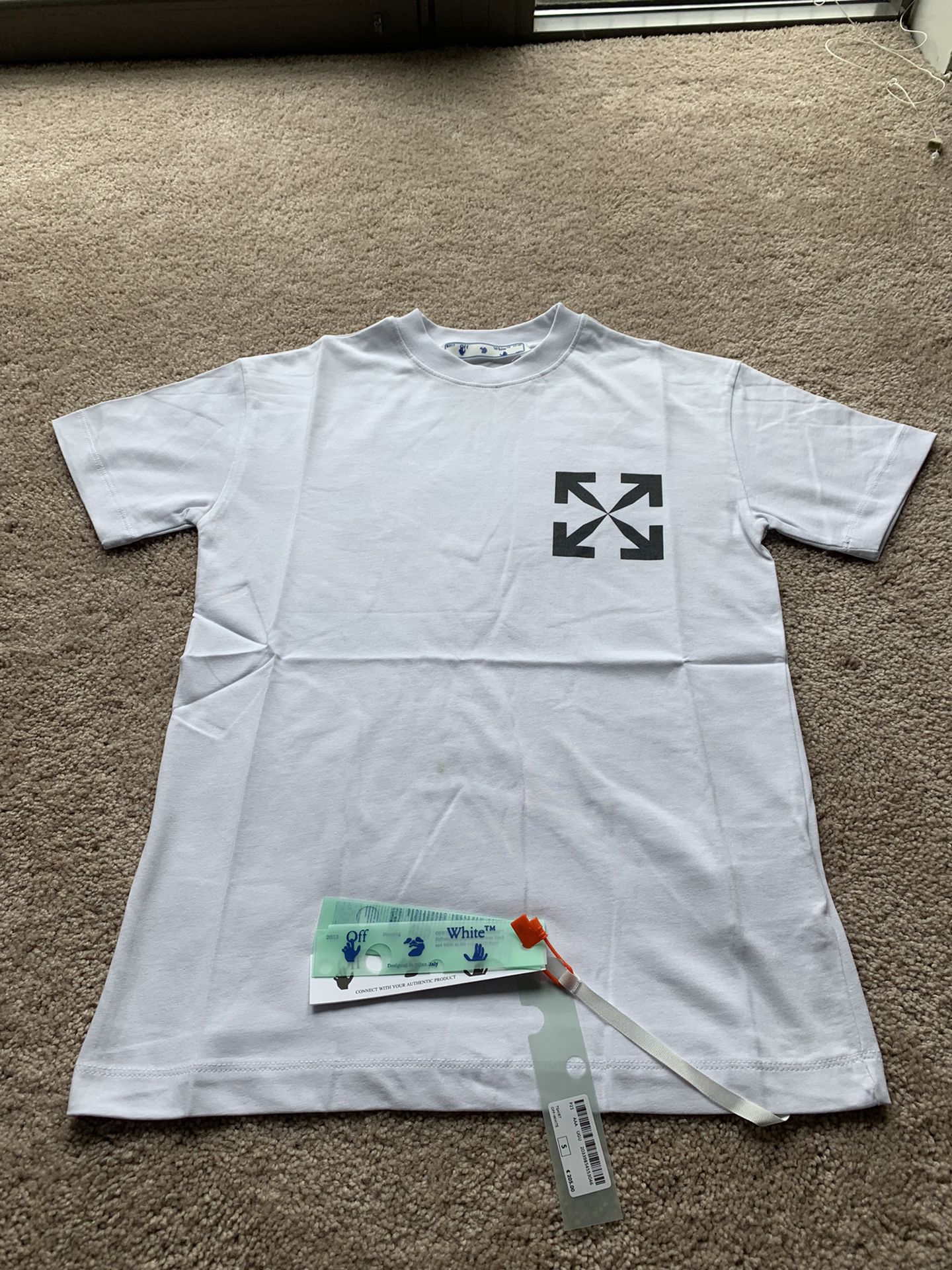 OFF-WHITE Arrow Print T-Shirt | WHITE