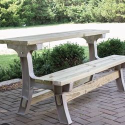 Flip Top Bench Table DIY Kit 