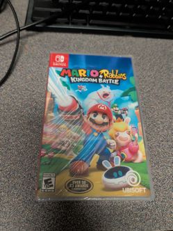 New in box Mario and rabbids kingdom battle