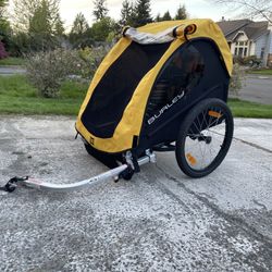 Burley Bee Bike Trailer Double 2 Seats