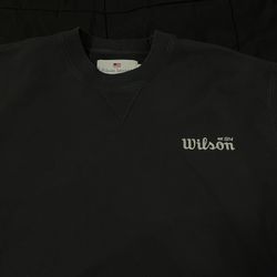Wilson Vintage Sweatshirt 1990 Vanished Black 