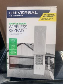Garage door Wireless Keypad