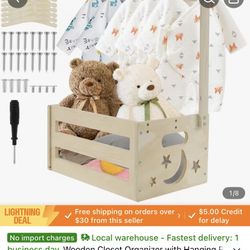 Brand New Wooden Baby Organizer 