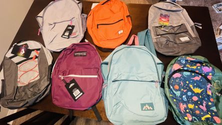 Brand New Backpacks