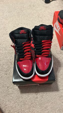 Air Jordan gs og patent bred