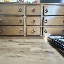 Wood Dresser Vintage