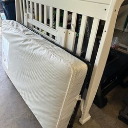 Convertible Crib With Mattress