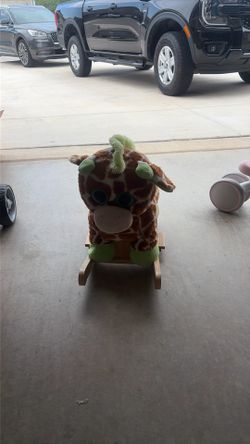 Swinging giraffe