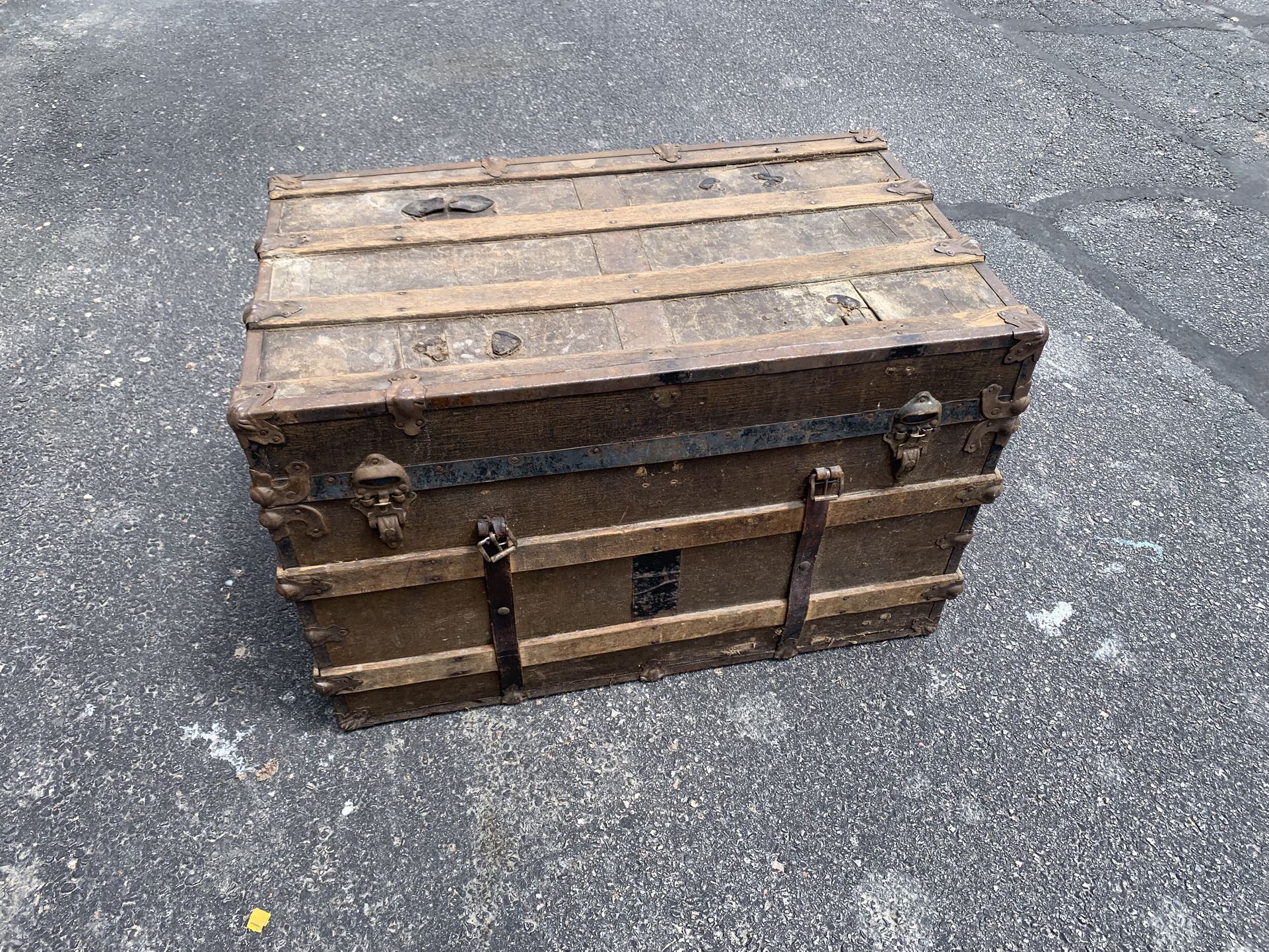 Antique Steamer Trunk