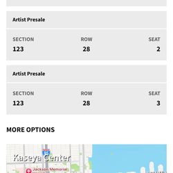 1 Tame Impala Ticket 