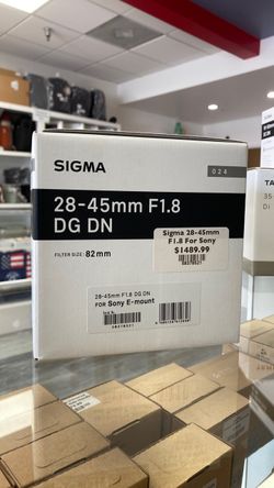 Sigma 28-45mm F1.8 for Sony