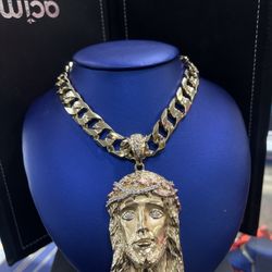 28” curb 10KYG chain READ👇🏻