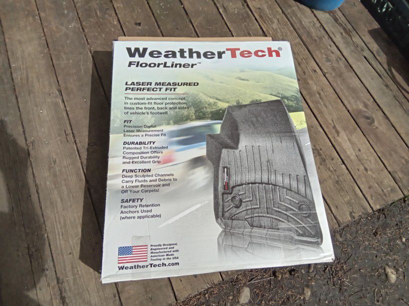 New Weather Tech GM Truck Floor Liners, For Carpet Floors Only.  $20.00.