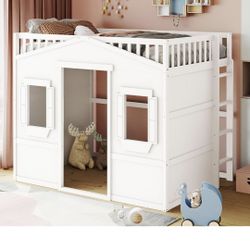 Full Loft Bed With Mattress
