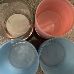 Candle Barn/Bath& Body Works Clean Empty Candle Jars with Lids