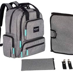 YavoBaby Diaper Bag Backpack Large Capacity 18 Pocket