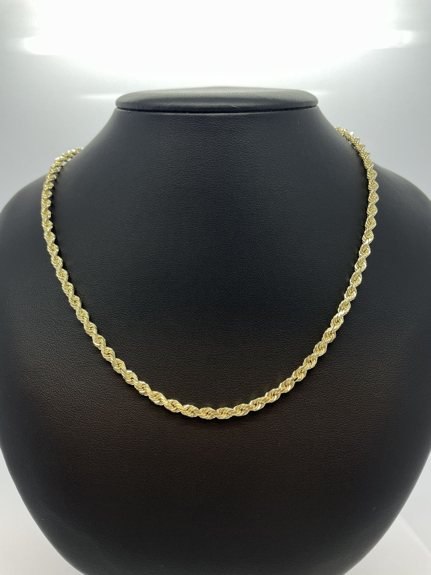 Gold Chain Rope 14K New Solid