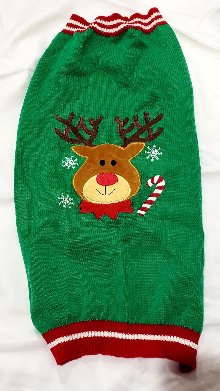 XXL Christmas Dog Sweater for very large dog breeds NEVER WORN