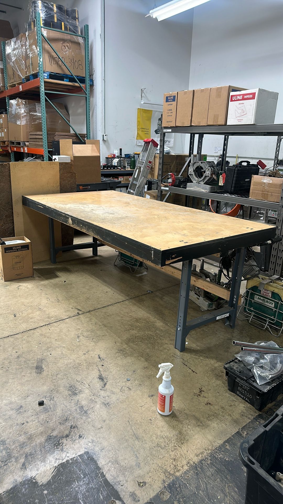 Industrial Work Table 