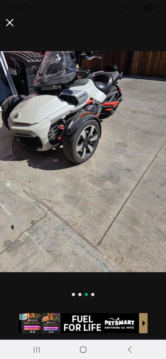 2015 Can Am Spyder, trade for work truck/ work van