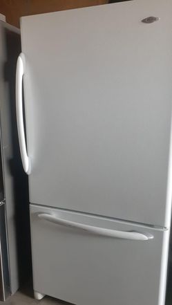 Maytag Bottom Freezer  White Refrigerator
