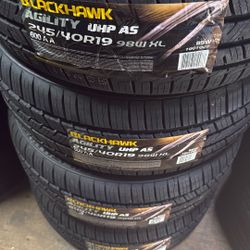 245/40/19 Blackhawk Tires 🛞 