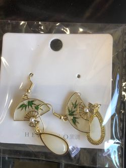 Costume jewelry earrings