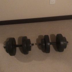 Dumbbell Set 20 lbs Each