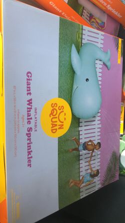 Giant animal sprinklers