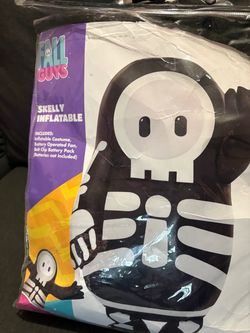 Fall Guys Skelly Inflatable Youth One Size Fits Most