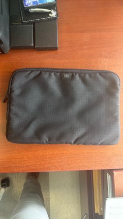 JBL iPad case with dividers inside