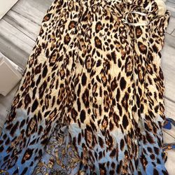Fashion Nova Size 1xl Cheetah Sundress
