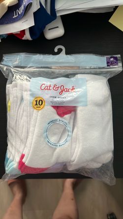 Brand New 10 Pair Crew Socks