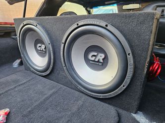 12in gravity 1200 subs in box $120 cash