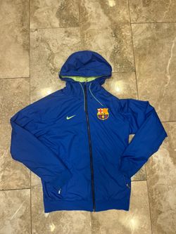 Nike NSW FC Barcelona Men's Soccer Jacket Small Full Zip up Size Small 810302-480
