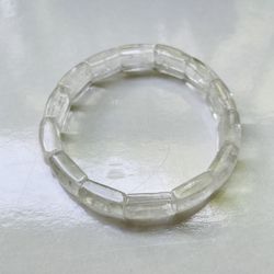 Natural White Crystal Bracelet 