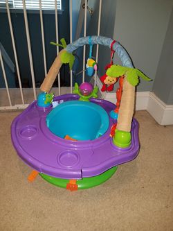 3 in 1 child seat with Walker and ball pit play mat
