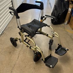 2 In 1 walker Chair