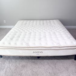 Saatva Classic Mattress, Luxury Firm, 11.5", King, Like New, Excellent Condition