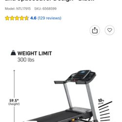 Nordick track Treadmil T Series